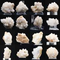 Moroccan flower quartz with well-defined crystals