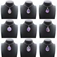Amethyst Pendant - Pure Mineral Jewelry