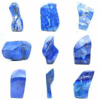 Deep Blue Lapis Lazuli Mineral Ornament from Afghanistan