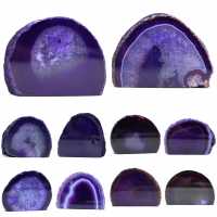 mineral purple agate