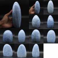 Natural Blue Calcite Rock