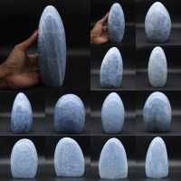 Natural Blue Calcite Rock