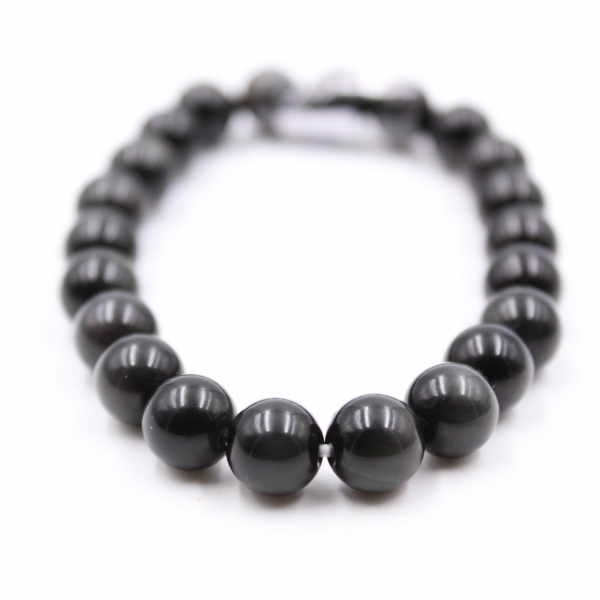 Obsidian bracelet 8 mm