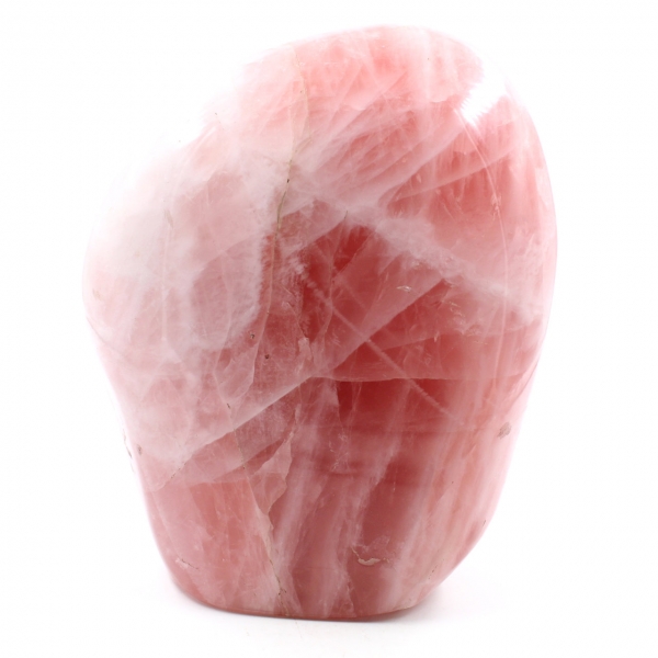 Free form of red rose quartz 2 kilo Madagascar 2.13kg 15cm Ref