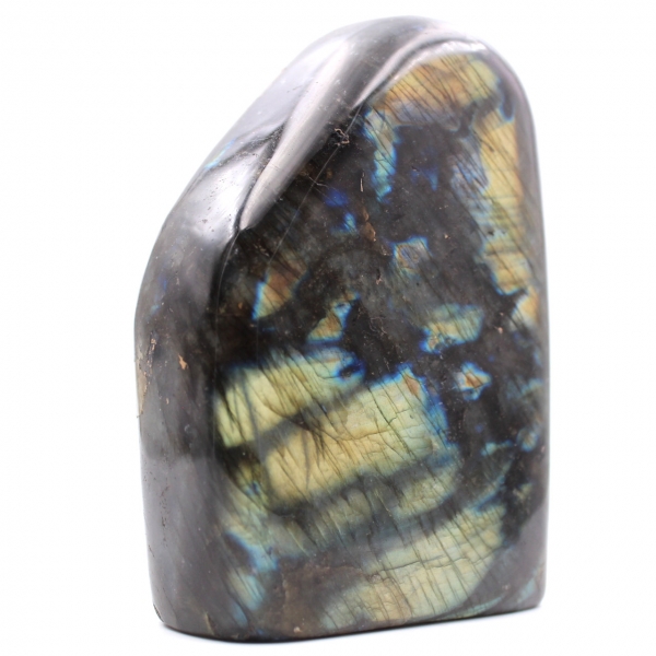 Labradorite stone block for decoration and collection