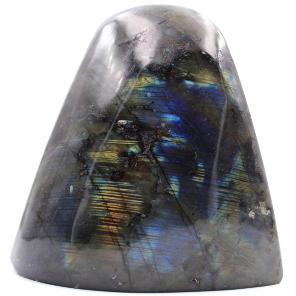 Labradorite stone block for decoration and collection
