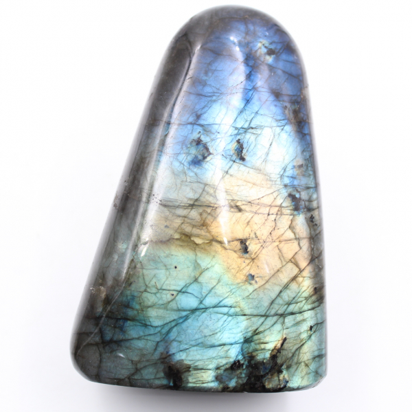 Labradorite decorative stone blue color