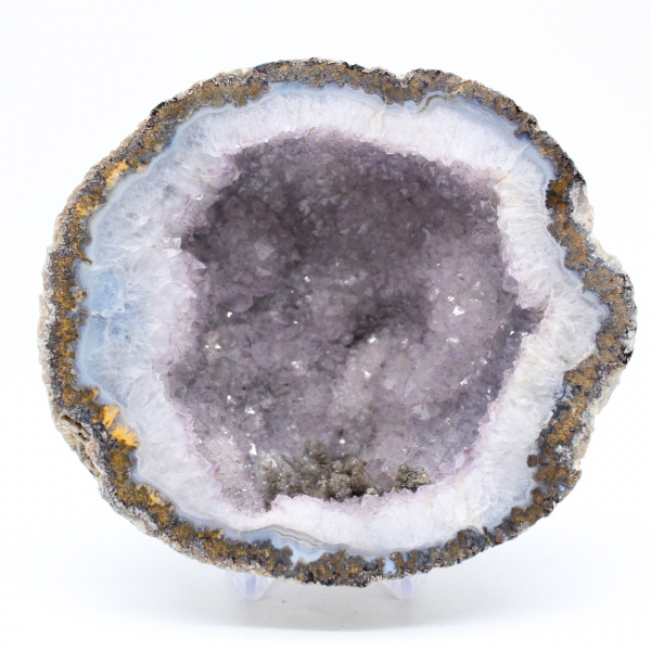 Coconut agate geode