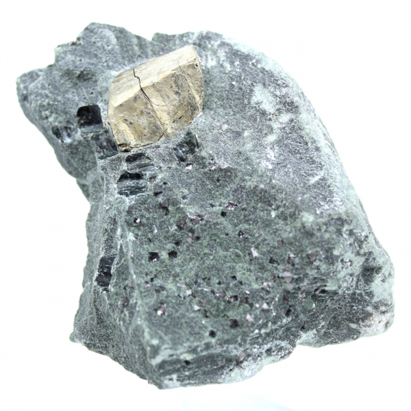 Magnetite and pyrite