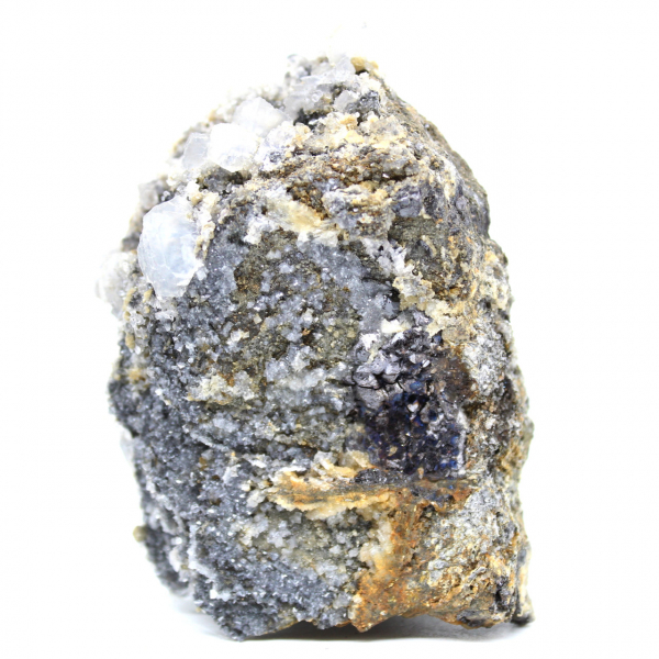 Cerusite, barite and quartz