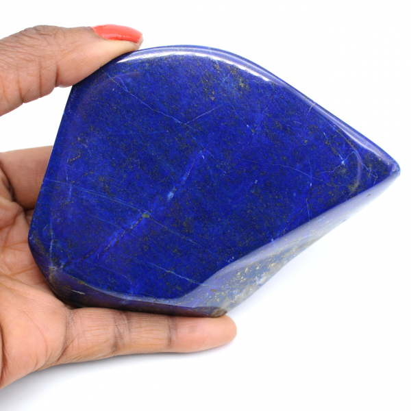 Natural lapis lazuli block