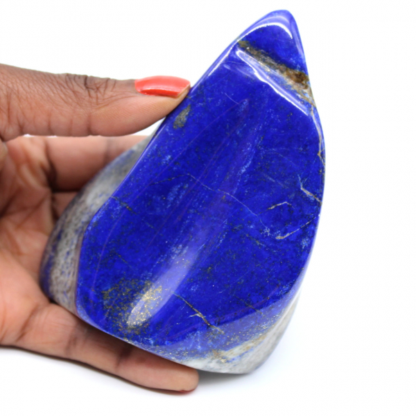 Polished lapis lazuli for collection