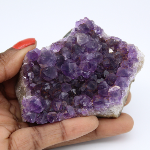 Piece of amethyst stone from Uruguay