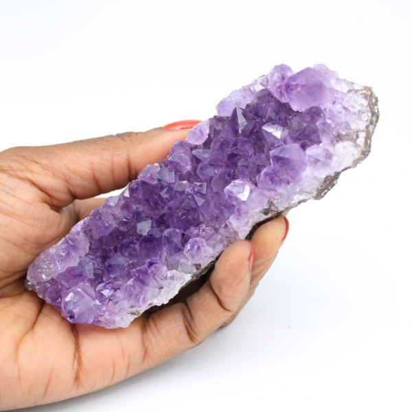 Piece of amethyst stone from Uruguay