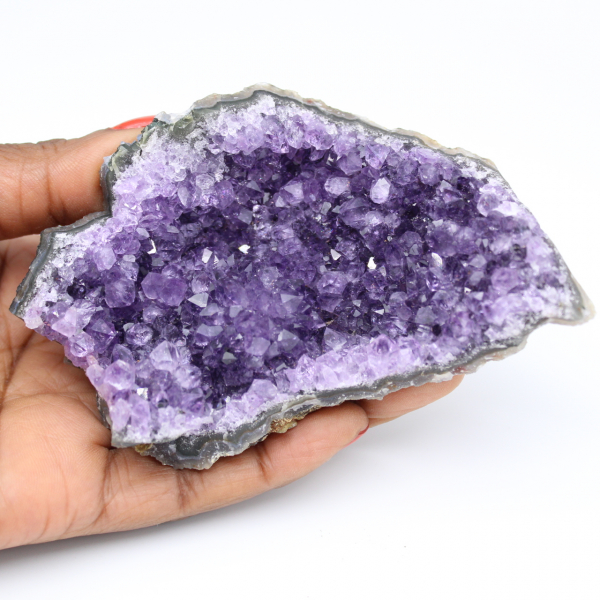 Piece of natural amethyst stone