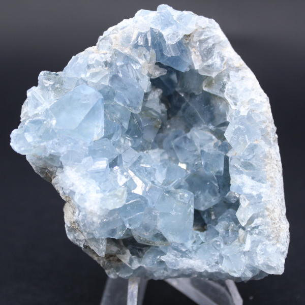 Celestite crystal stone