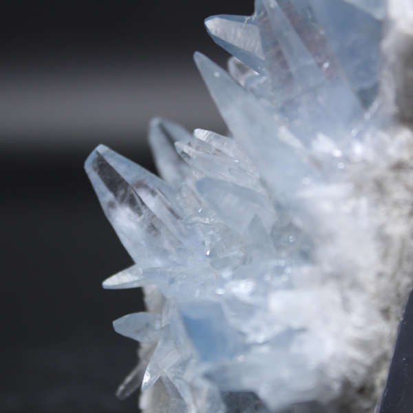 Celestite natural crystal