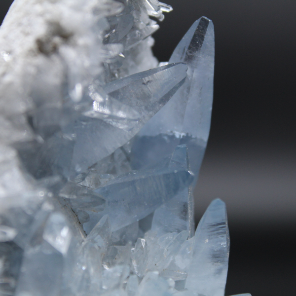 Celestite natural crystal