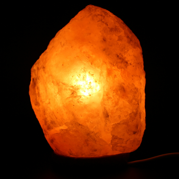 Himalayan salt rock lamp