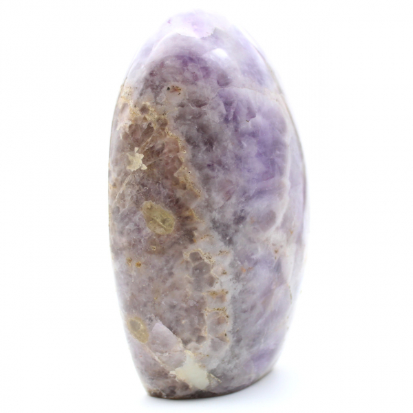 Polished amethyst stone from Madagascar