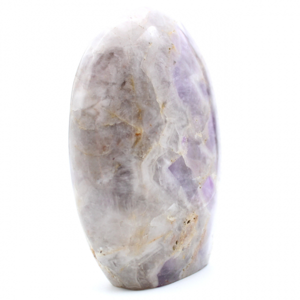 Polished amethyst stone from Madagascar