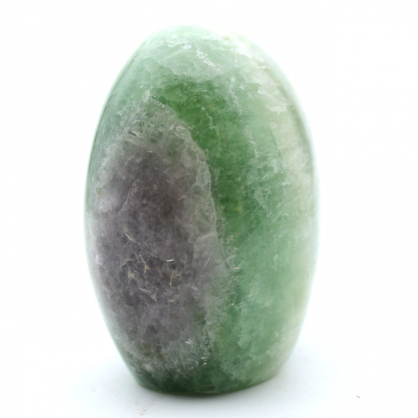 Green fluorite polished form