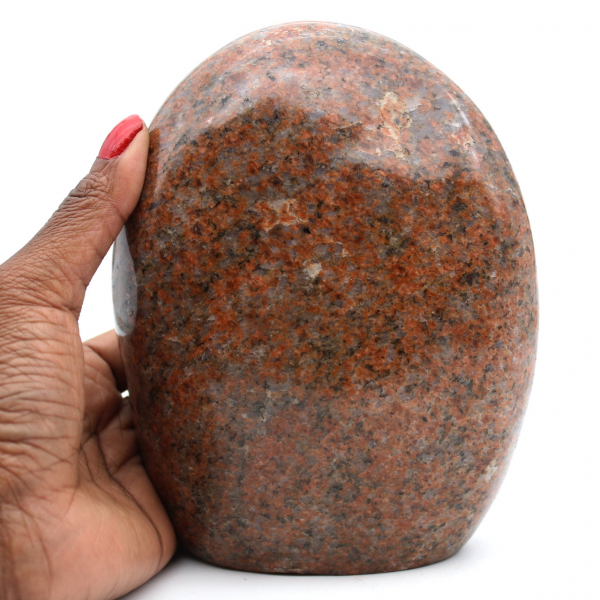 Orange dolomite ornamental stone from Madagascar