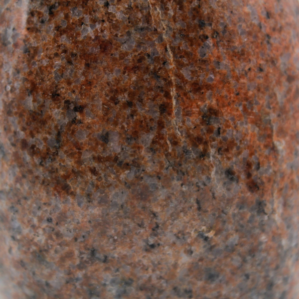 Polished natural orange dolomite