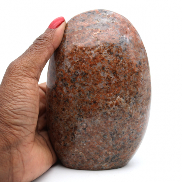 Polished orange dolomite from Madagascar