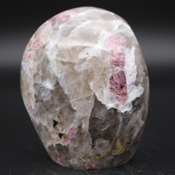 Stone with natural Tourmaline inclusion
