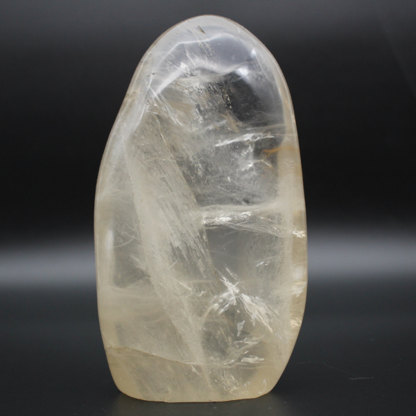 Polished Rock Crystal Quartz Stone