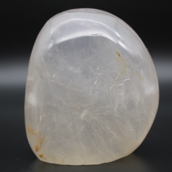 Quartz rock crystal ornamental stone from Madagascar