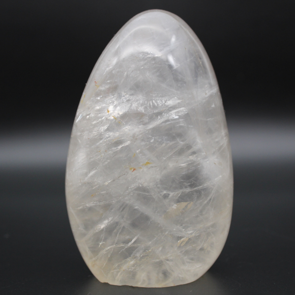 Natural rock crystal quartz