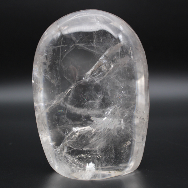 Madagascar rock crystal quartz stone