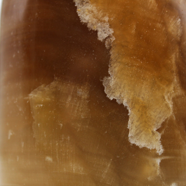 Calcite free form honey