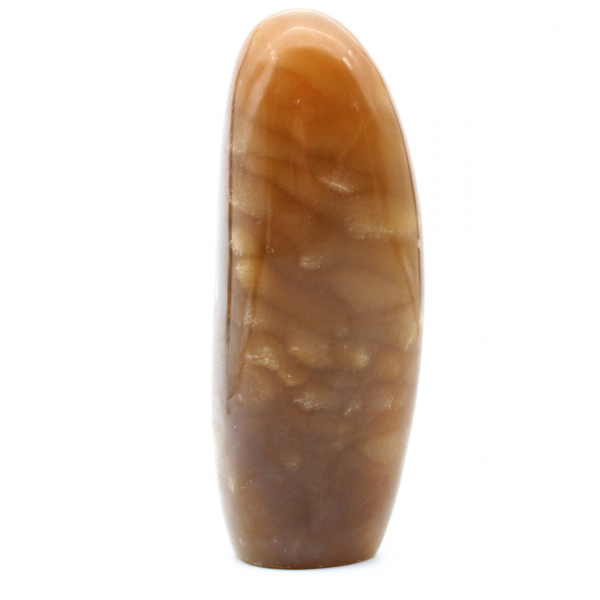 Calcite honey ornamental stone from Madagascar