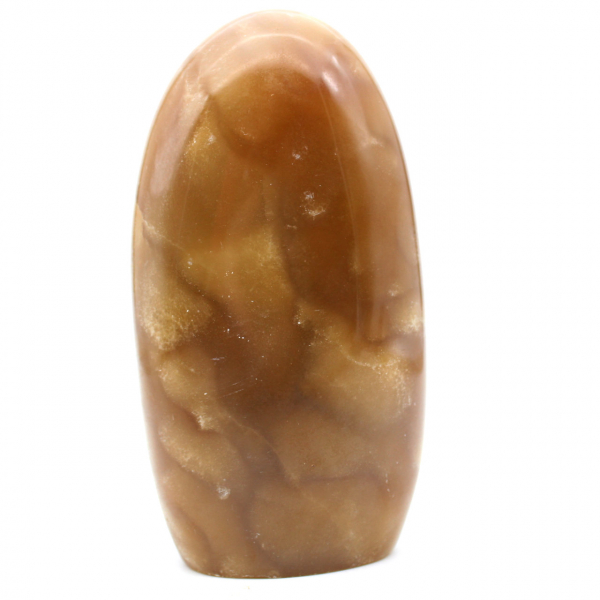 Natural collector's honey calcite