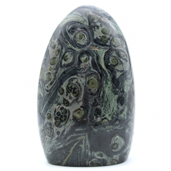 Polished kambamba jasper stone