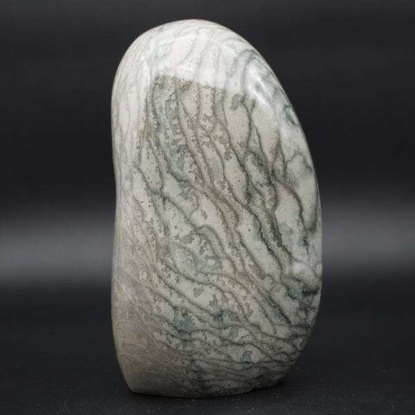 Gray ribbon jasper decoration stone