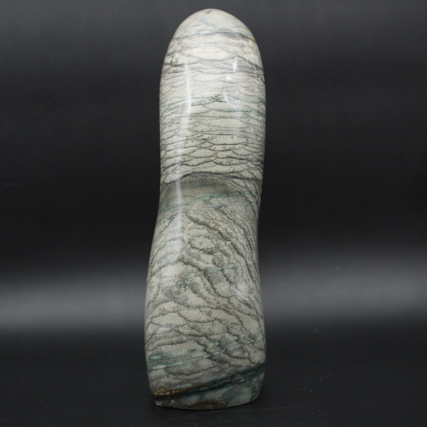 Natural Gray Ribboned Jasper Stone