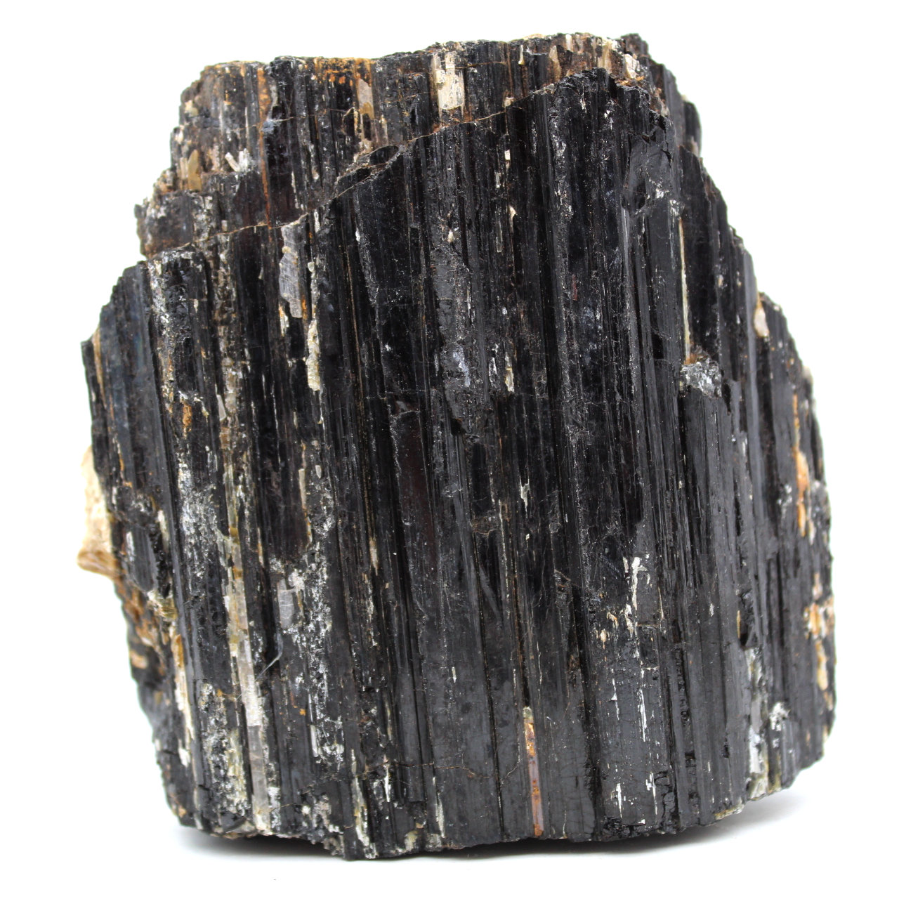 Black Tourmaline crystallization