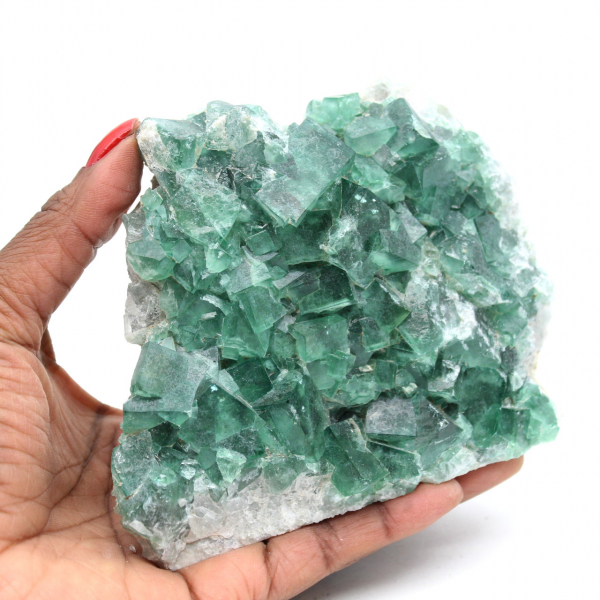 Green fluorite from Madagascar