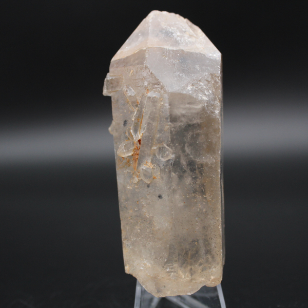 Natural smoky quartz crystal