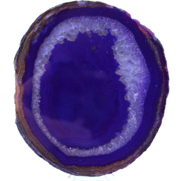 purple agate stone