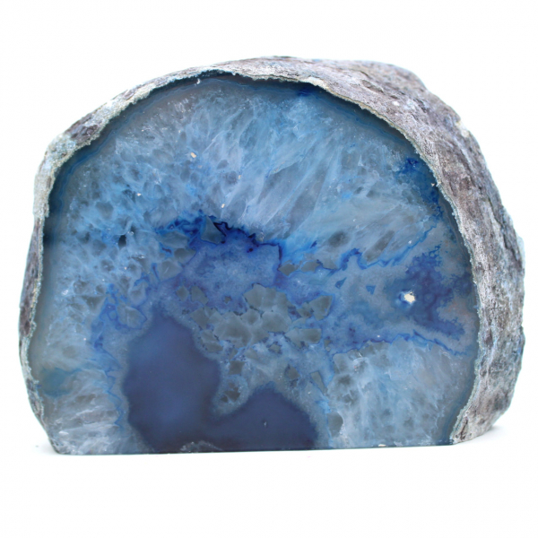 decorative blue agate
