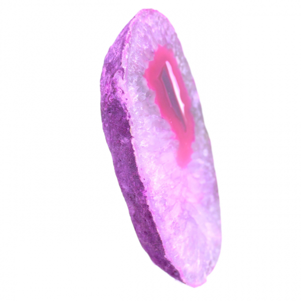 Pink agate decoration