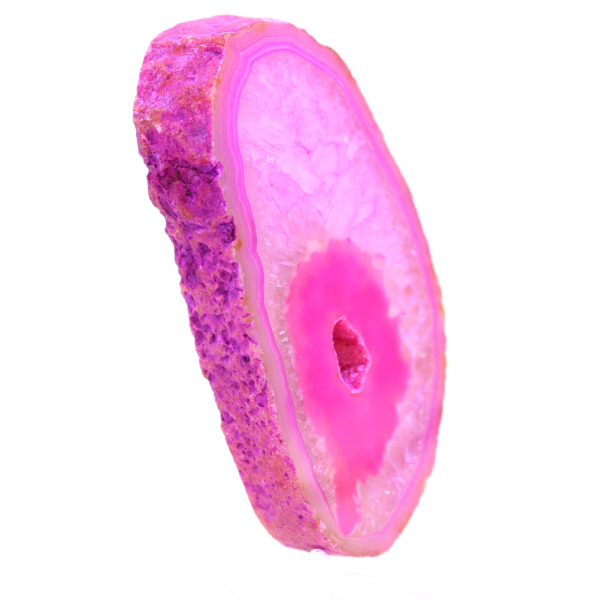 pink agate stone from brazil