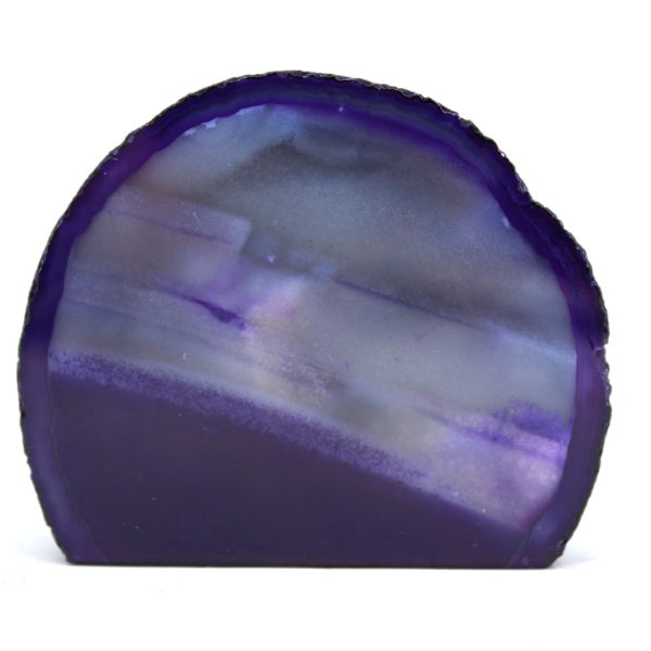 decorative purple agate