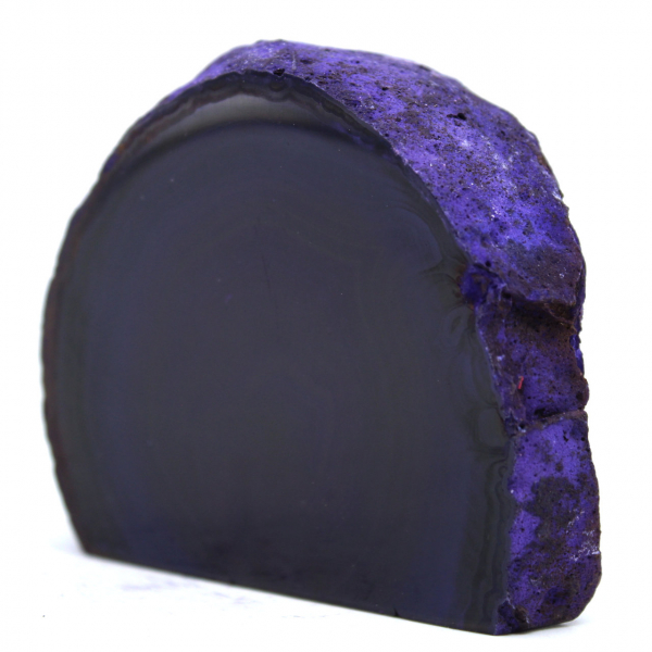 Mineral purple agate decoration