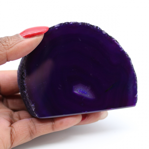 Purple agate to lay